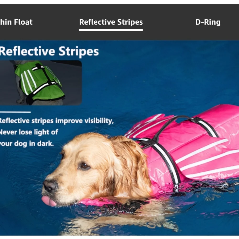 NWT Dog Life Vest Chin Float S Small